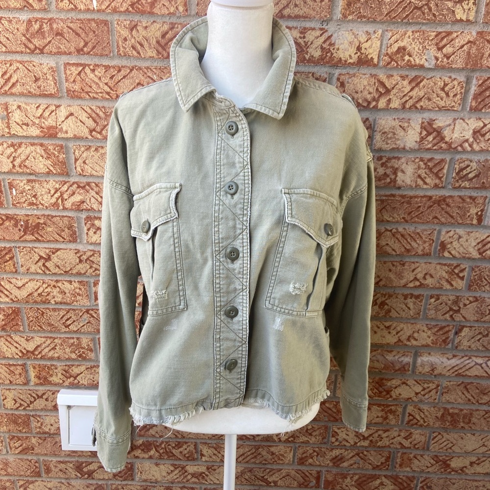 American Eagle Cropped Jacket - image 1
